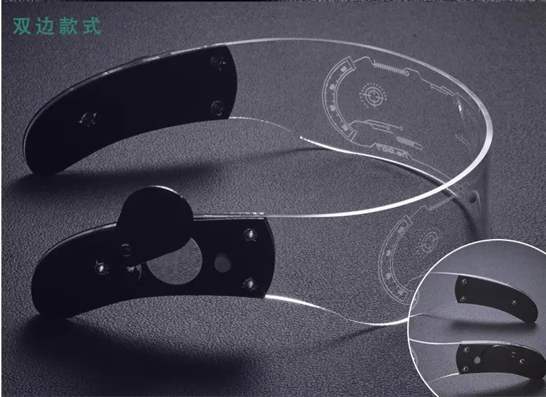 European Rechargeable Glare LED Glasses FG19 - Image 3