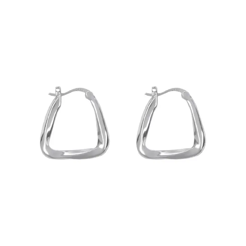 S925 Silver Needle Ear Buckle Women's Cold Style - Image 6