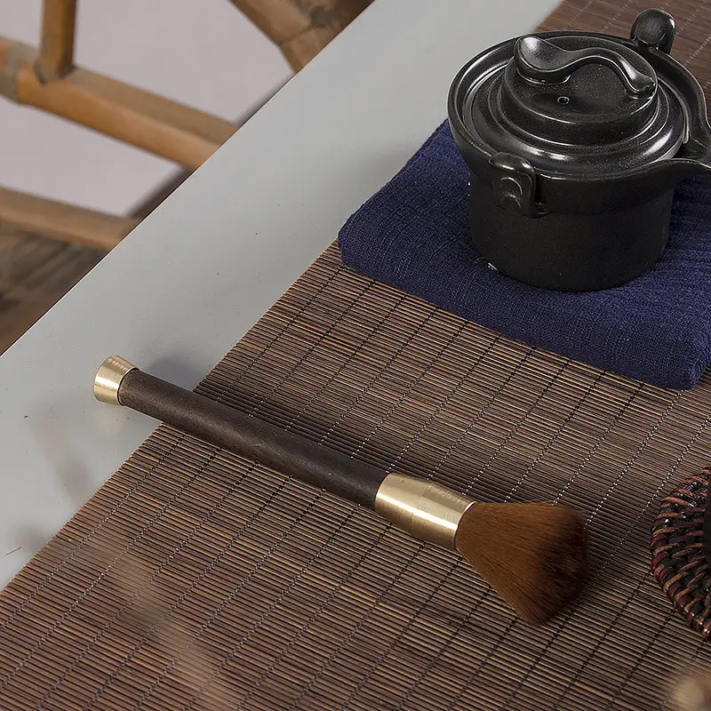 Pure Copper Tea Spoon with Solid Wood Handle - Image 13