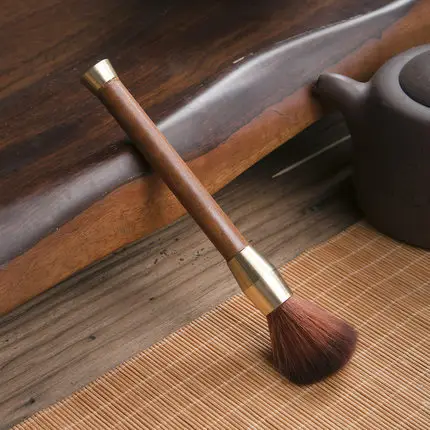 Pure Copper Tea Spoon with Solid Wood Handle - Image 10