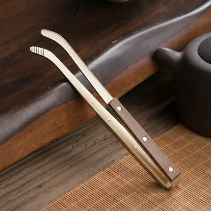 Pure Copper Tea Spoon with Solid Wood Handle - Image 7