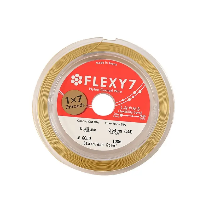 Japan FLEXY7 7-Sided Soft Steel Wire Jewelry