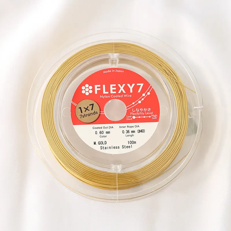 Japan FLEXY7 7-Sided Soft Steel Wire Jewelry