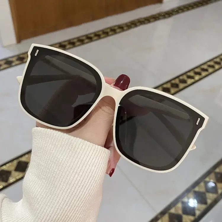 2021 Retro Korean Style Big Face Slimming Sunglasses for Women - Image 5