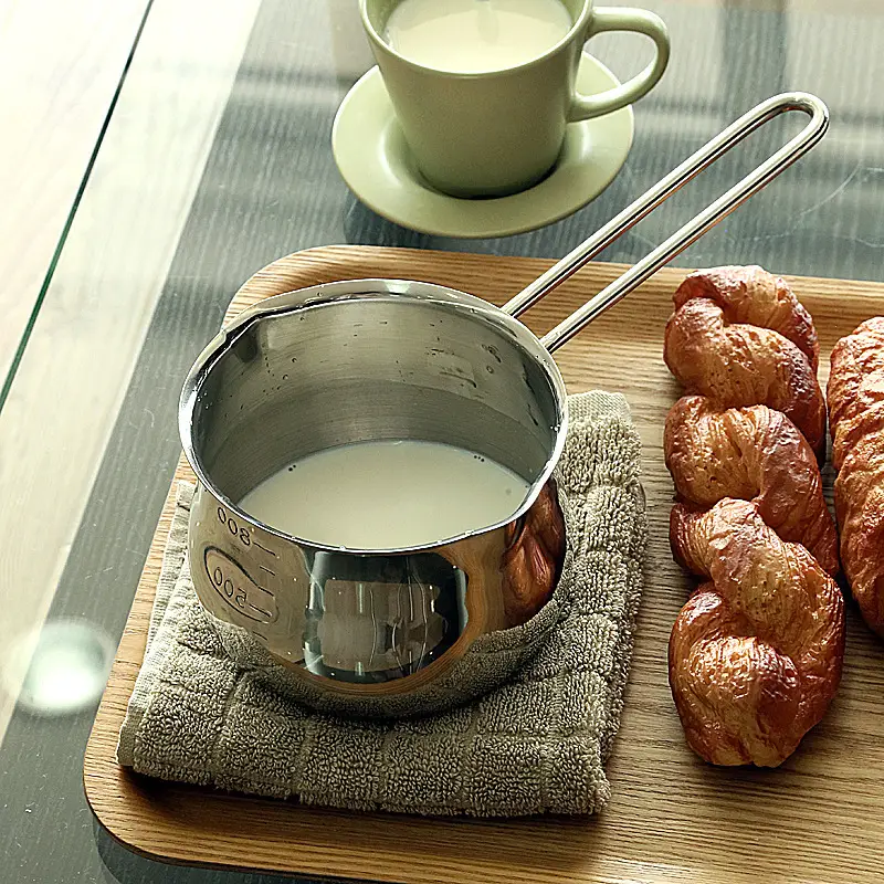 304 Stainless Steel Soup Pot with Single Handle