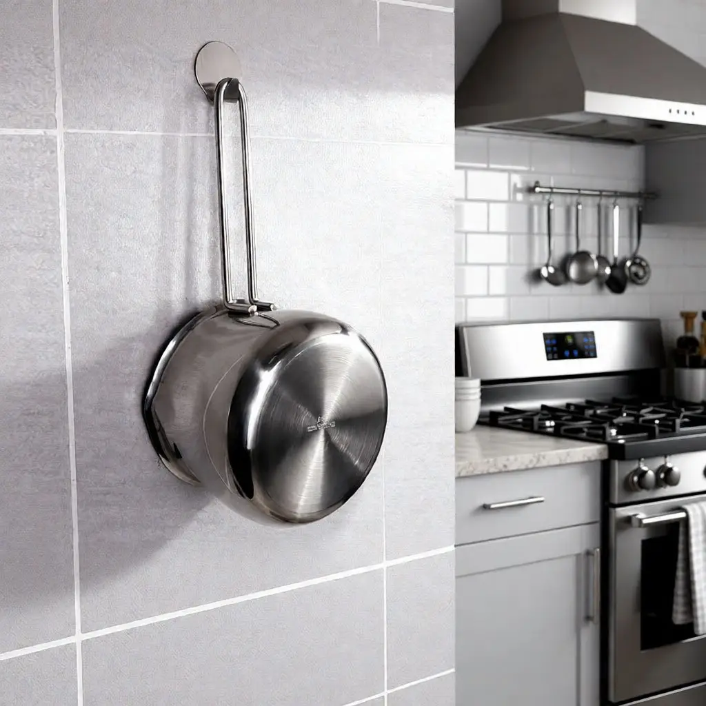 304 Stainless Steel Soup Pot with Single Handle