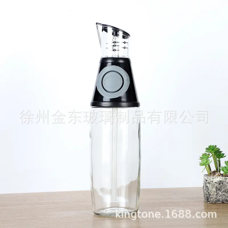 Cross-border Glass Oil Control Bottle Leak-proof Household Metering - Image 2