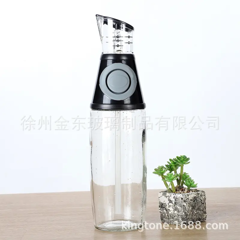 Cross-border Glass Oil Control Bottle Leak-proof Household Metering — feature 12