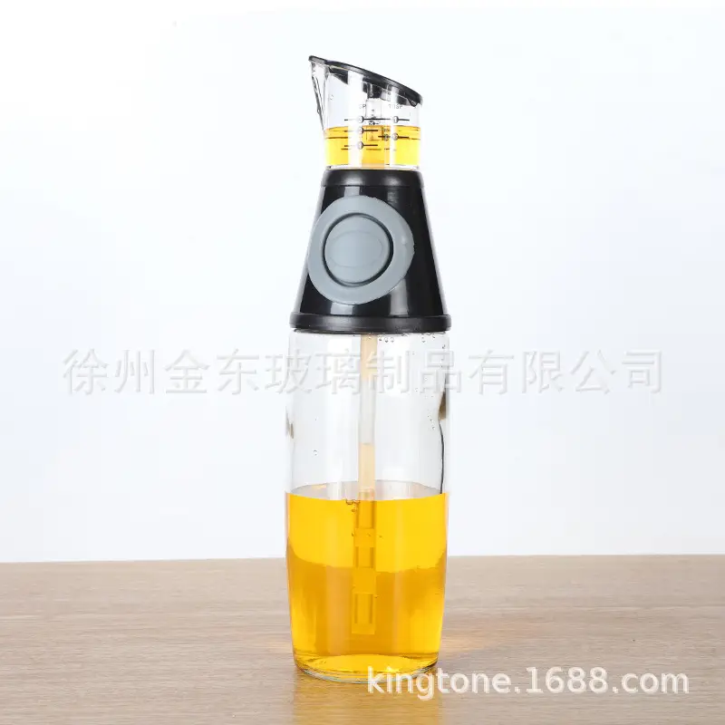 Cross-border Glass Oil Control Bottle Leak-proof Household Metering — feature 14