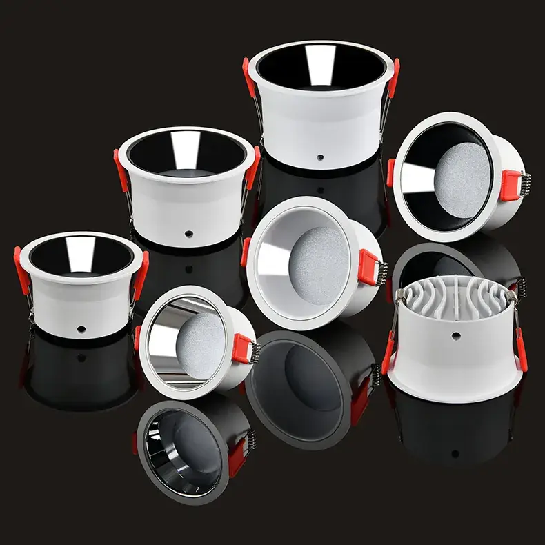 4 Inch LED Ceiling Light with Anti-Scratch Red Handles - Image 13