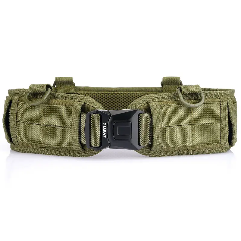 Tactical Waist Belt TUSHI Black Alloy Suspension - Image 2