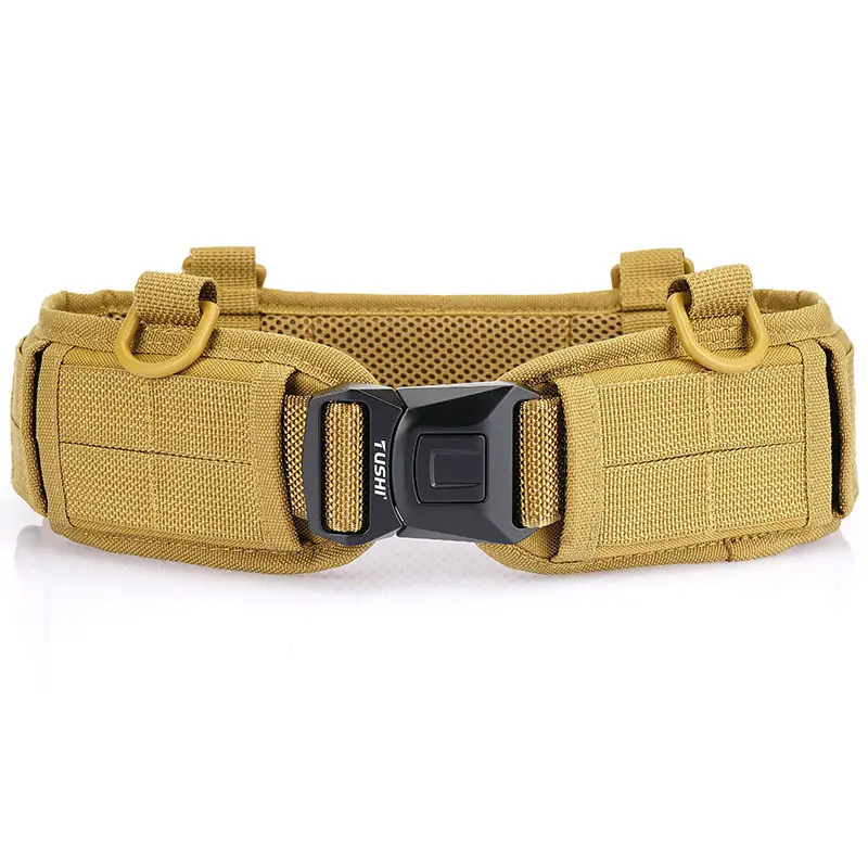 Tactical Waist Belt TUSHI Black Alloy Suspension - Image 3