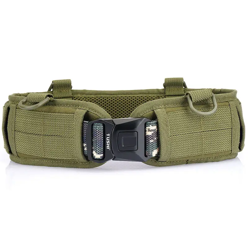 Tactical Waist Belt TUSHI Black Alloy Suspension - Image 5