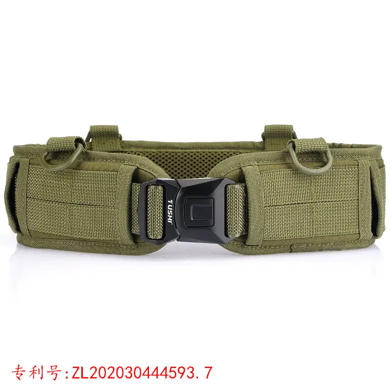Tactical Waist Belt TUSHI Black Alloy Suspension - Image 6