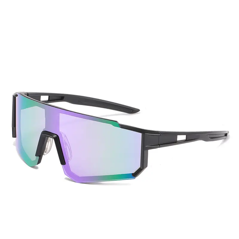 2021 Men's Black Sunglasses with Large Frame & Eye Protection