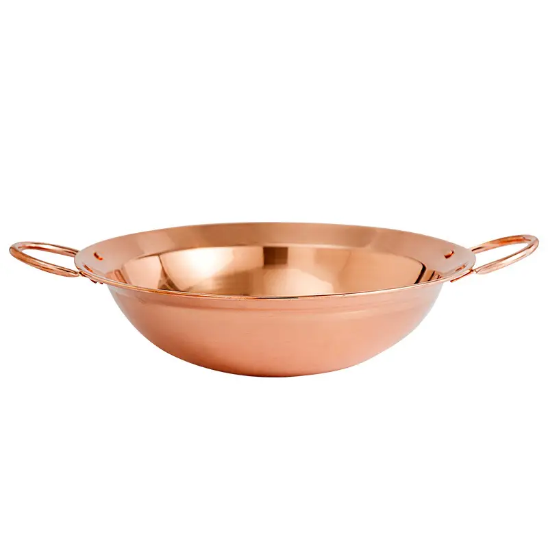 Pure Copper Double Ear Pot 24cm Small Hot Pot - Image 6