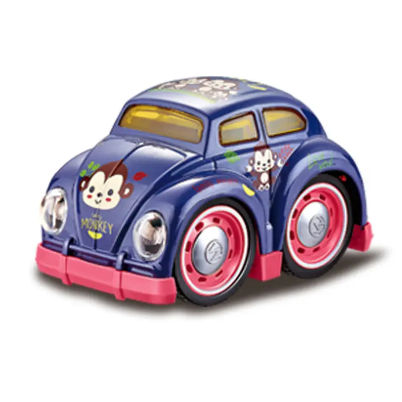 Blue Cartoon Car Toy for Kids