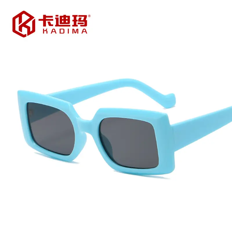 2021 New European American Square Sunglasses HDAMA Brown