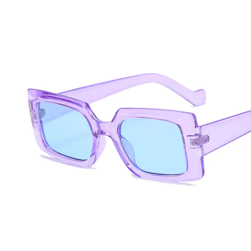 2021 New European American Square Sunglasses HDAMA Brown