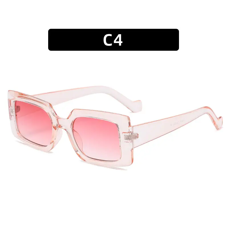 2021 New European American Square Sunglasses HDAMA Brown