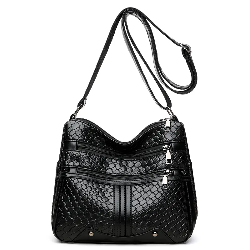 Women's Retro Crossbody Bag with Soft Leather Strap