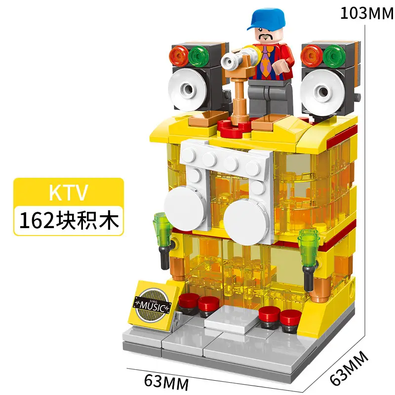 Lego Tower Set for Kids 164 Pcs Wooden Build - Image 14