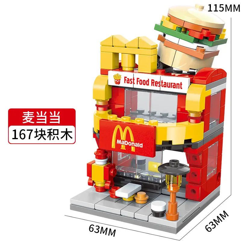 Lego Tower Set for Kids 164 Pcs Wooden Build - Image 16