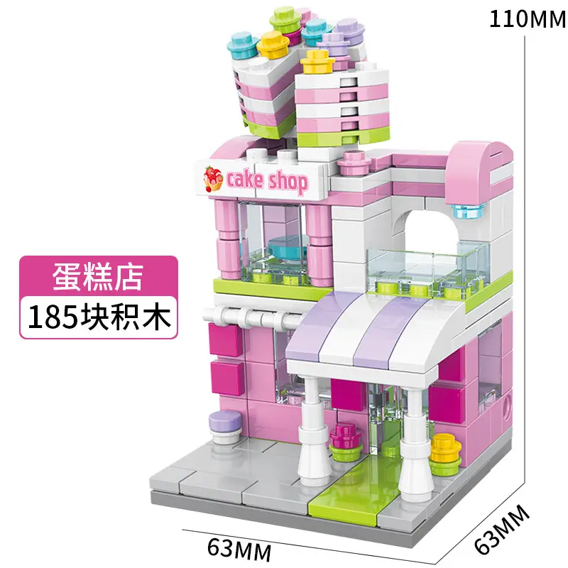 Lego Tower Set for Kids 164 Pcs Wooden Build - Image 17