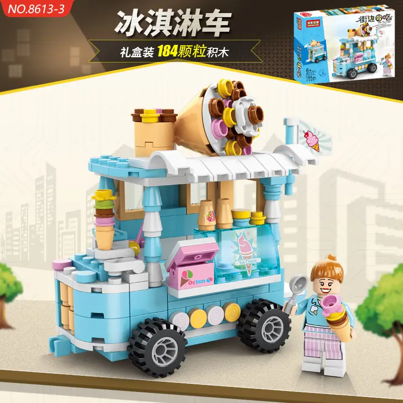 Lego Tower Set for Kids 164 Pcs Wooden Build - Image 2