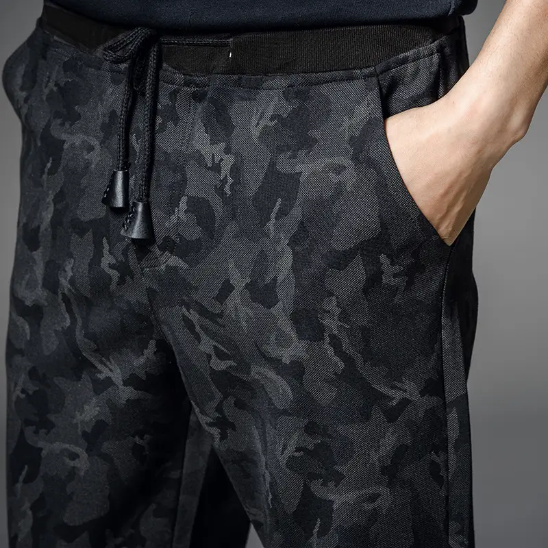Men Fat Camoat Leg Pants Spring 200kg - Image 4