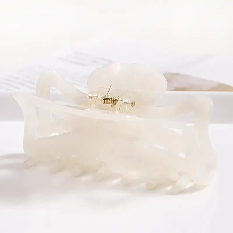 Korean Style Tortoise Tortue Hair Ponytail Clip for Women