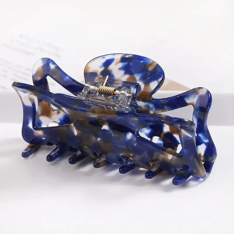 Korean Style Tortoise Tortue Hair Ponytail Clip for Women