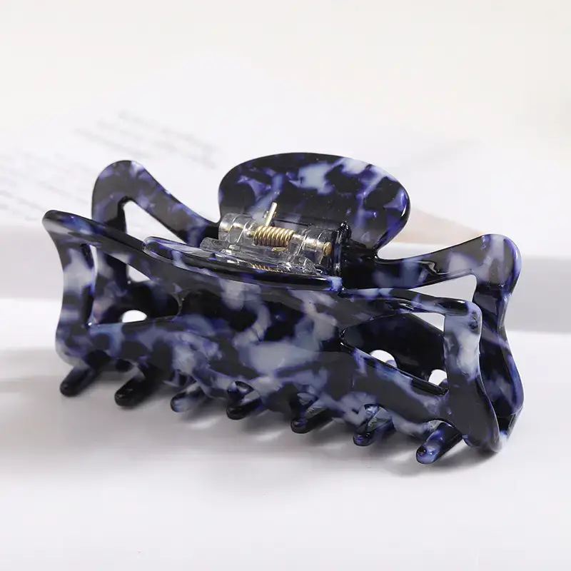 Korean Style Tortoise Tortue Hair Ponytail Clip for Women