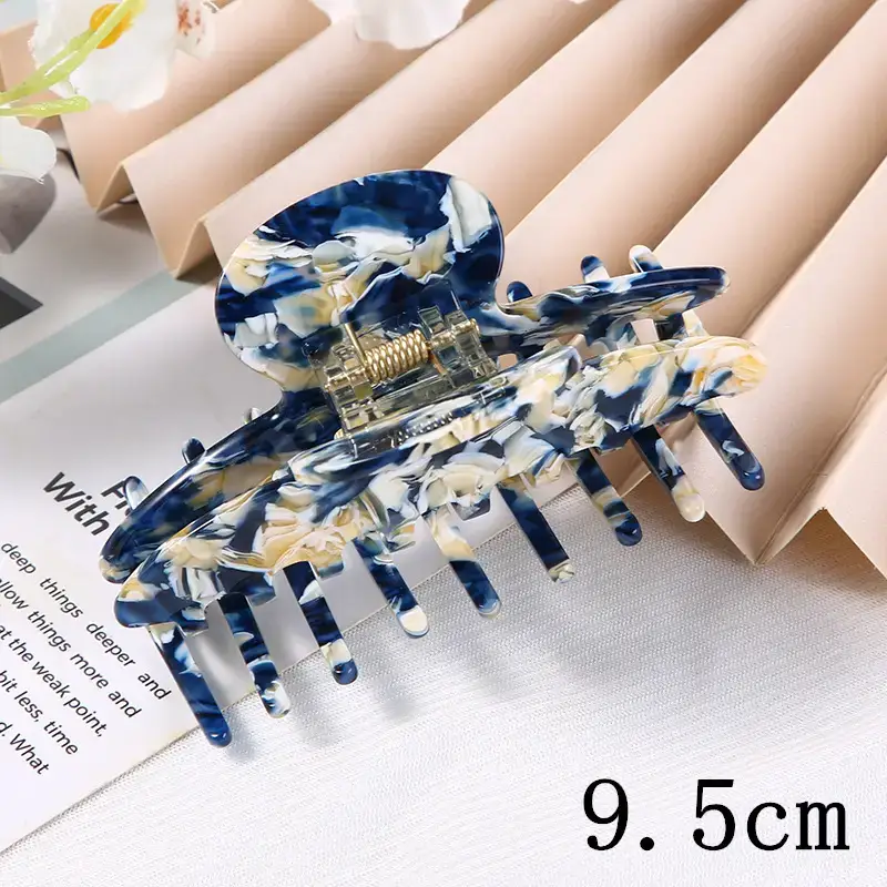 Korean Style Tortoise Tortue Hair Ponytail Clip for Women