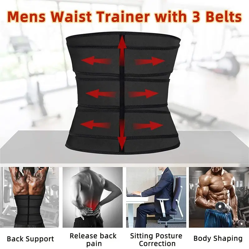 Men's European & American Sports Body Shaping Belt — feature 15