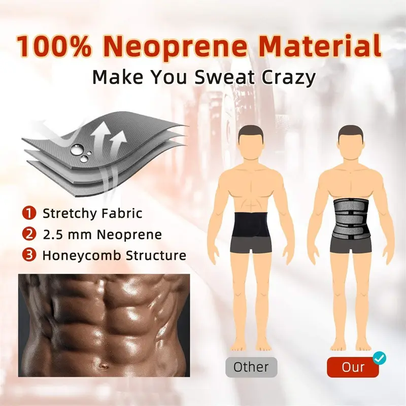 Men's European & American Sports Body Shaping Belt — feature 16