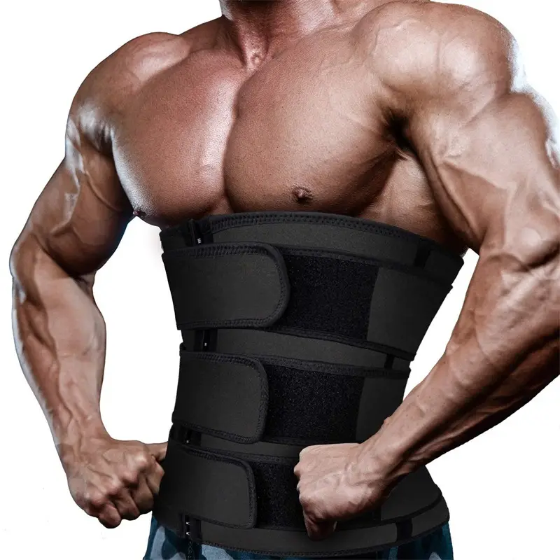 three-breasted belt black