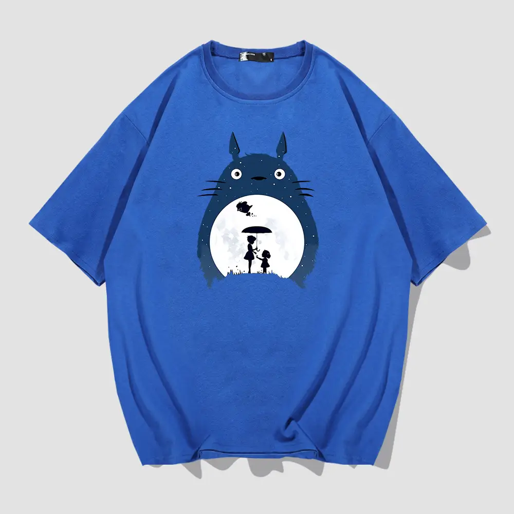 Y Totoro Anime T-Shirt Men Women Summer 2021 - Image 5