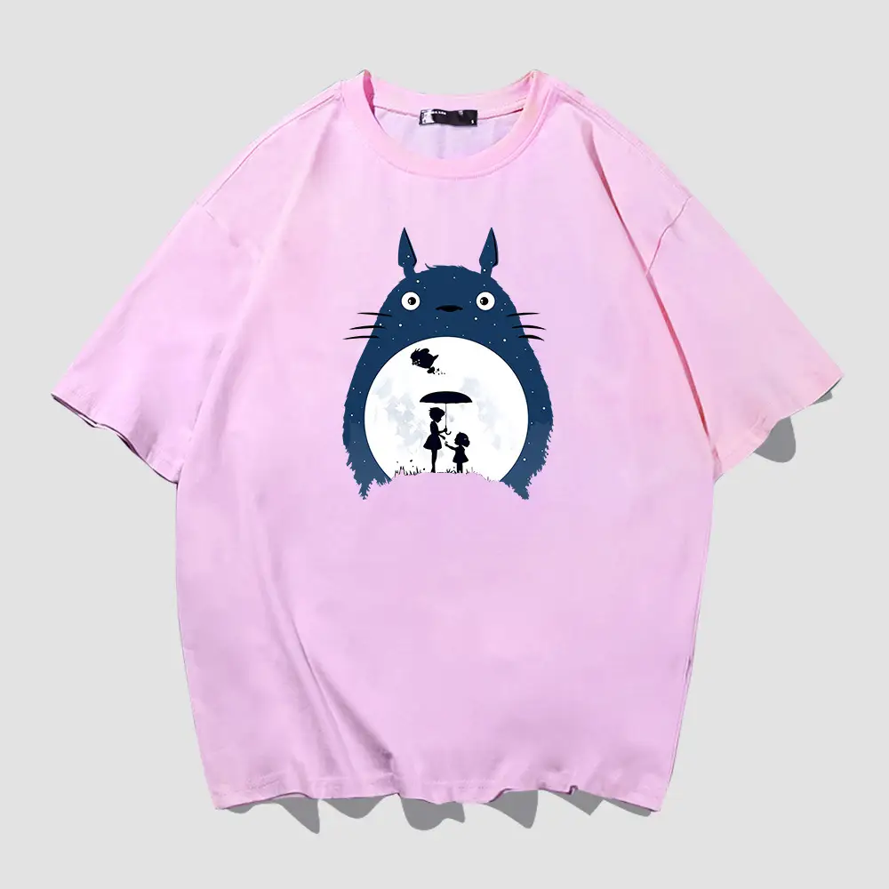 Y Totoro Anime T-Shirt Men Women Summer 2021 - Image 6