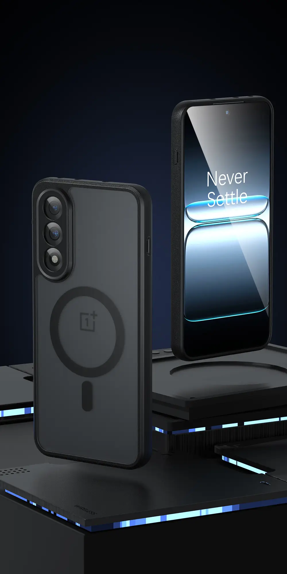 Magnetic Phone Case for OnePlus Nord5 Skin-Felt Two-In-One Anti-Fall Cover — feature 10