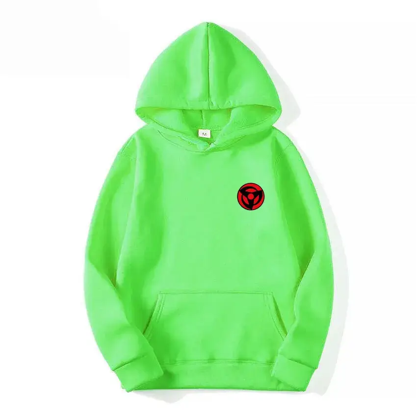 Men's Hoodie Set Naruto Print Grey 2021 - Image 13