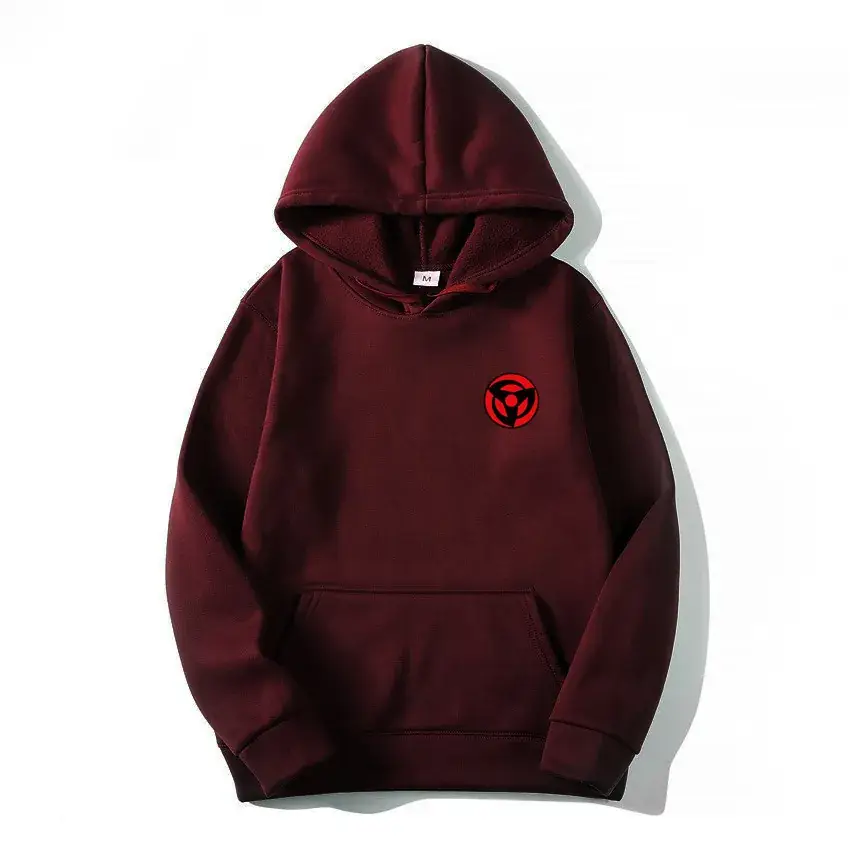 Men's Hoodie Set Naruto Print Grey 2021 - Image 14