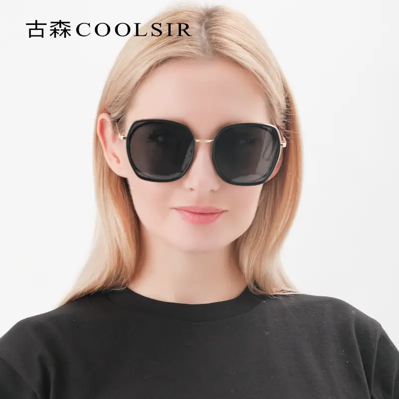 Women Polarized Sunglasses UV Protection Large Frame