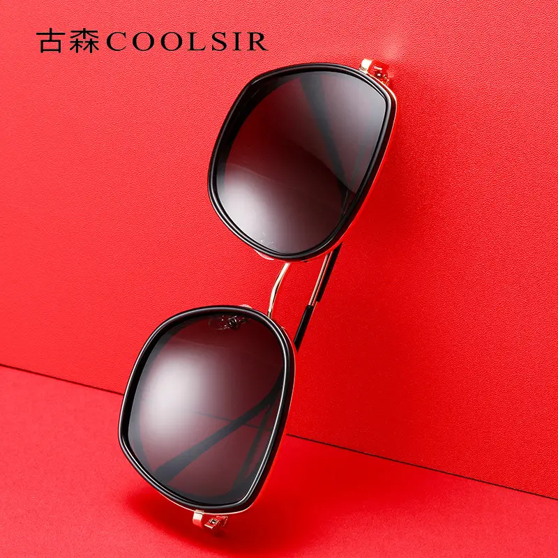 Women Polarized Sunglasses UV Protection Large Frame