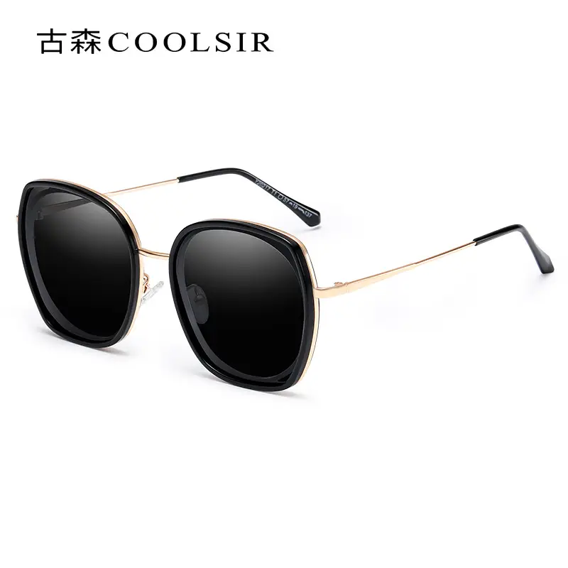 Women Polarized Sunglasses UV Protection Large Frame