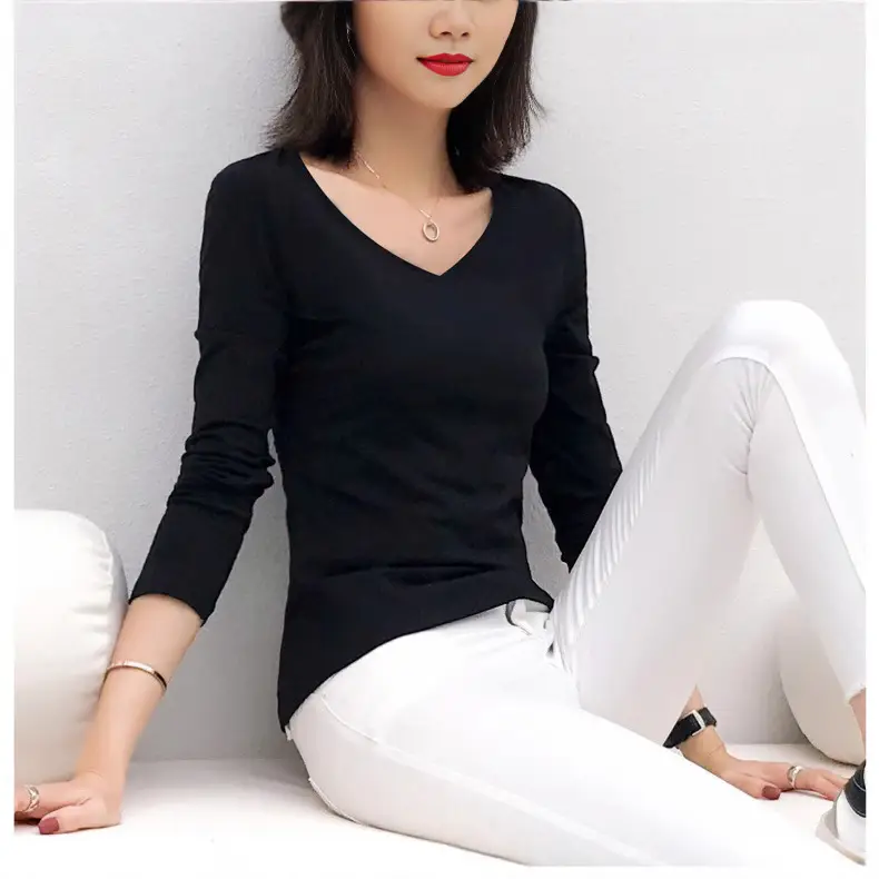 Black Velvet Padded Women's Winter Top