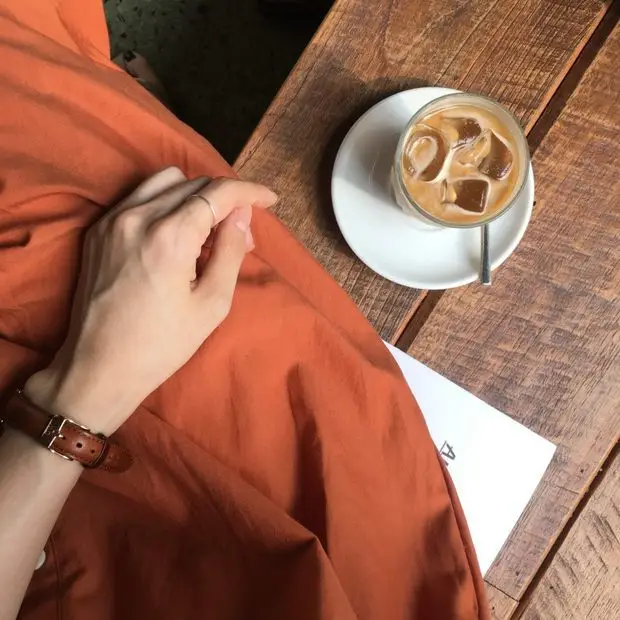 Green Korean Style Single Breasted Dress with Lantern Sleeve — feature 4