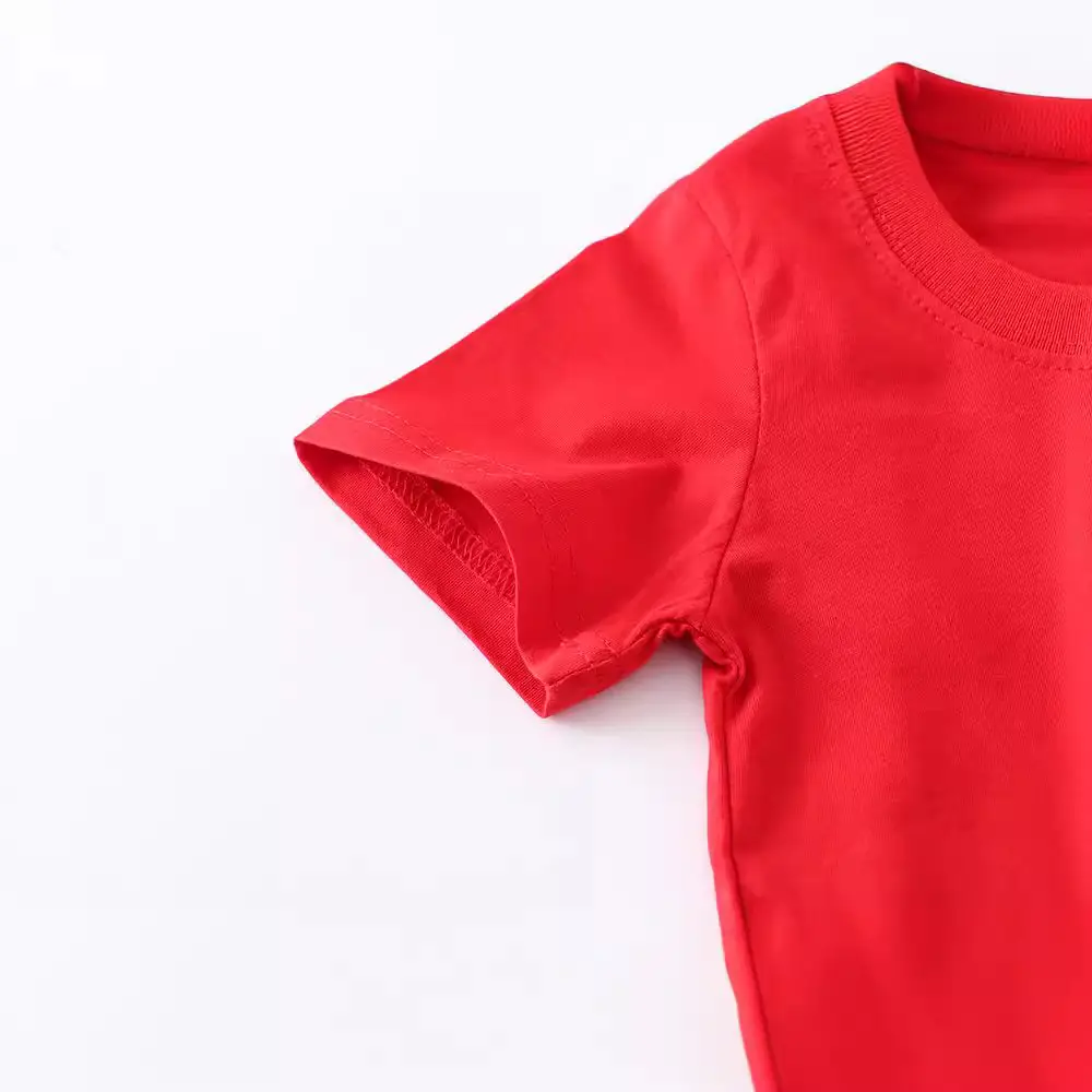 Red Fire Engine Kids T-Shirt Small Medium - Image 4