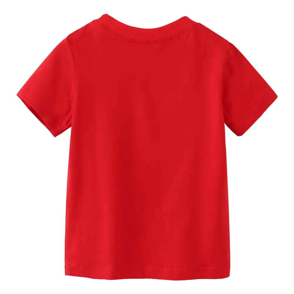 Red Fire Engine Kids T-Shirt Small Medium - Image 5