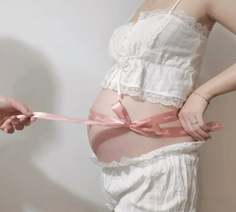 Pregnant Women Sexy Belly Photo Underwear Sling Shorts Set - Image 2
